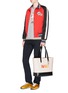Figure View - Click To Enlarge - COACH - 'Gotham' NASA logo embossed glovetanned leather tote