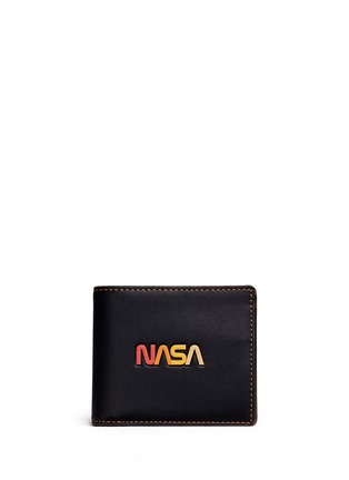 Main View - Click To Enlarge - COACH - 'NASA' 3-in-1 glovetanned leather wallet