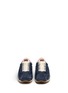 Front View - Click To Enlarge - COACH - 'C122' star print satin suede sneakers