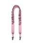 Main View - Click To Enlarge - COACH - Tea rose floral leather shoulder strap