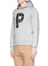 Front View - Click To Enlarge - 74070 - 'Big P' logo print hoodie