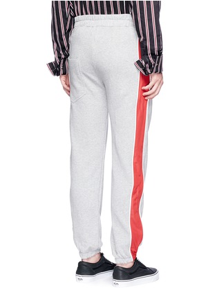 Back View - Click To Enlarge - 10025 - Contrast outseam sweatpants