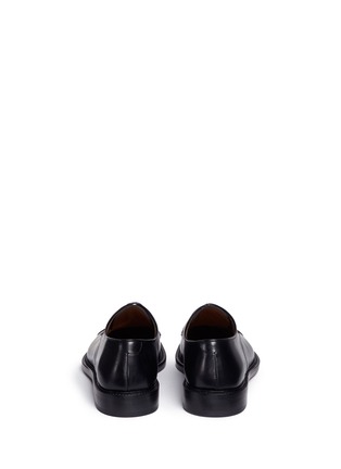 Back View - Click To Enlarge - ANTONIO MAURIZI - Cap toe leather Derbies