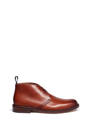 Main View - Click To Enlarge - ANTONIO MAURIZI - Leather desert boots