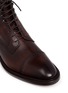 Detail View - Click To Enlarge - ANTONIO MAURIZI - Leather Derby boots