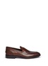 Main View - Click To Enlarge - ANTONIO MAURIZI - Square toe penny loafers