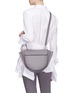 Front View - Click To Enlarge - WANDLER - 'Hortensia' medium leather shoulder bag