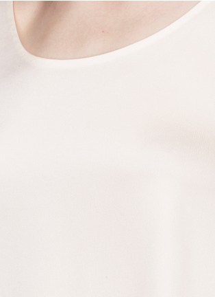 Detail View - Click To Enlarge - ELIZABETH AND JAMES - 'Haven' flared cuff satin top