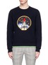 Main View - Click To Enlarge - COACH - Rocket intarsia sweater