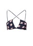 Main View - Click To Enlarge - VIX - 'Celina' watercolour dot print bikini top
