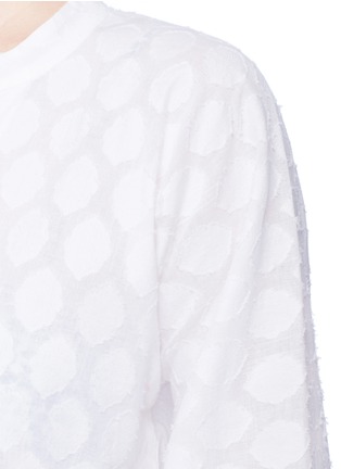 Detail View - Click To Enlarge - VIX - 'Christina' dot fil coupé kaftan dress