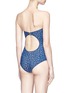 Back View - Click To Enlarge - STELLA MCCARTNEY - 'Animal' leopard print strapless one-piece swimsuit