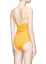 Back View - Click To Enlarge - STELLA MCCARTNEY - 'Timeless Basics' wraparound one-piece swimsuit