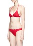 Figure View - Click To Enlarge - STELLA MCCARTNEY - 'Broderie Anglaise' scalloped bikini bottoms