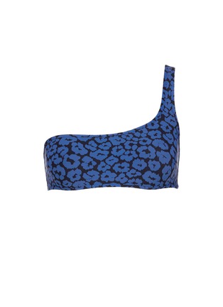 Main View - Click To Enlarge - STELLA MCCARTNEY - 'Animal' one-shoulder leopard print bikini top