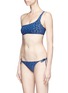 Figure View - Click To Enlarge - STELLA MCCARTNEY - 'Animal' one-shoulder leopard print bikini top