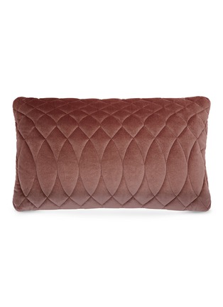 Main View - Click To Enlarge - MOROSO - Redondo cushion – Brown