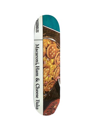 Main View - Click To Enlarge - NINE ONE SEVEN - Macaroni Casserole print skateboard deck