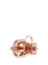Detail View - Click To Enlarge - LC COLLECTION JEWELLERY - Diamond 18k rose gold detachable geometric jacket earrings