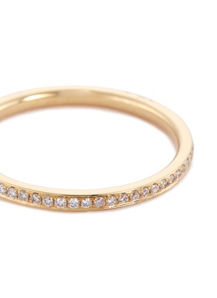 Detail View - Click To Enlarge - LC COLLECTION JEWELLERY - Diamond 18k yellow gold ring