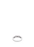 Figure View - Click To Enlarge - LC COLLECTION JEWELLERY - Diamond 18k white gold two row ring