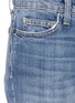 Detail View - Click To Enlarge - CURRENT/ELLIOTT - 'The Cropped Straight' letout cuff jeans