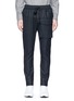 Main View - Click To Enlarge - PRONOUNCE - Patch pocket drawstring work pants