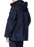 Back View - Click To Enlarge - PRONOUNCE - Wool blend melton hooded parka