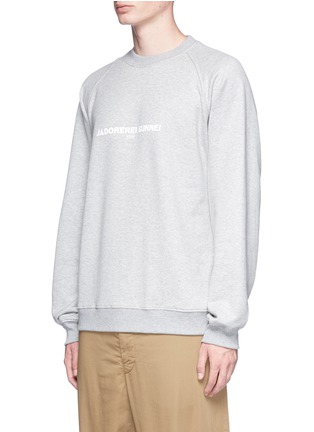 Front View - Click To Enlarge - SUNNEI - Logo print sweatshirt