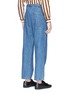 Back View - Click To Enlarge - SUNNEI - Wide leg raw denim pants
