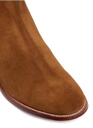 Detail View - Click To Enlarge - GRENSON - 'Declan' suede Chelsea boots