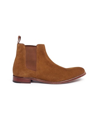 Main View - Click To Enlarge - GRENSON - 'Declan' suede Chelsea boots