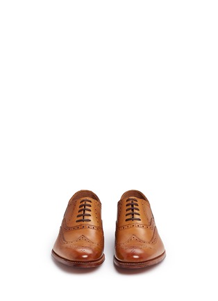 Front View - Click To Enlarge - GRENSON - 'Dylan' leather brogue Oxfords