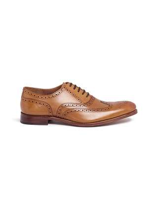 Main View - Click To Enlarge - GRENSON - 'Dylan' leather brogue Oxfords