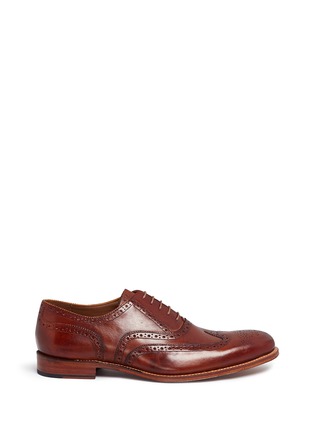 Main View - Click To Enlarge - GRENSON - 'Dylan' leather brogue Oxfords