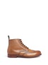 Main View - Click To Enlarge - GRENSON - 'Sharp' leather brogue boots
