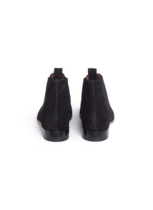 Back View - Click To Enlarge - GRENSON - 'Declan' suede Chelsea boots