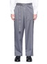 Main View - Click To Enlarge - FFIXXED STUDIOS - Buckle belt wool twill pants