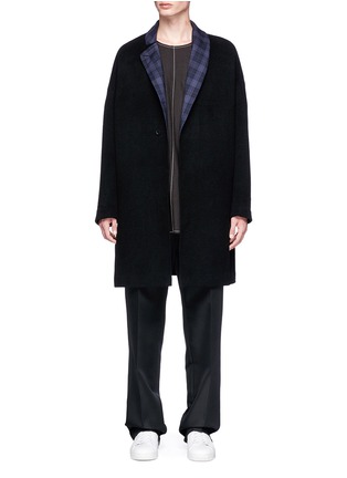 Main View - Click To Enlarge - FFIXXED STUDIOS - Contrast lapel wool coat