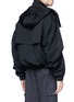 Back View - Click To Enlarge - FENG CHEN WANG - Detachable hood gabardine jacket