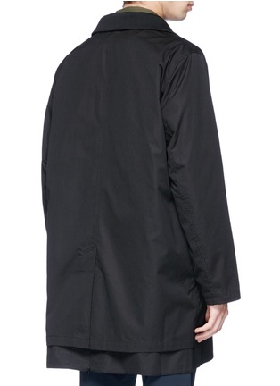 Back View - Click To Enlarge - NANAMICA - Detachable POLARTEC® Alpha® liner cotton splash coat