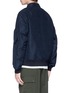 Back View - Click To Enlarge - NANAMICA - Moleskin NA-1 bomber jacket