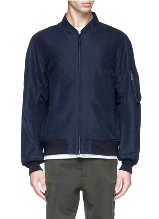 Main View - Click To Enlarge - NANAMICA - Moleskin NA-1 bomber jacket