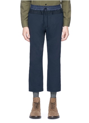 Main View - Click To Enlarge - NANAMICA - ALPHADRY® stretch cropped pants