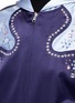 Detail View - Click To Enlarge - OPENING CEREMONY - 'Love Stings' reversible embellished silk track jacket