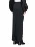 Back View - Click To Enlarge - HELLESSY - 'Palmetto' tuxedo tail satin cigarette pants
