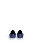 Back View - Click To Enlarge - NATIVE  - 'Jefferson' perforated toddler slip-on sneakers
