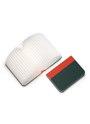 Detail View - Click To Enlarge - LUMIO - Lumio folding book lamp – Orange/Green