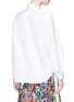 Back View - Click To Enlarge - TOGA ARCHIVES - Embellished patch poplin shirt