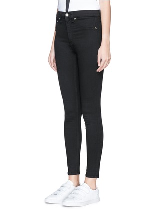 Front View - Click To Enlarge - RAG & BONE - 'High Rise Ankle Skinny' denim pants